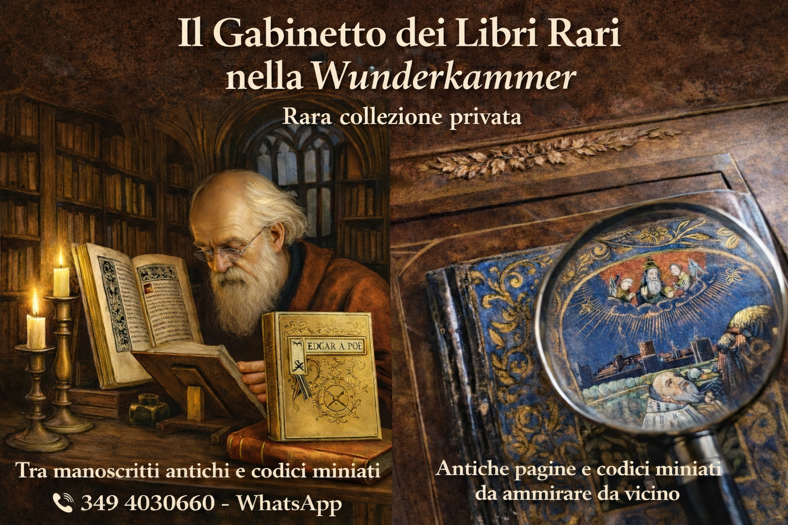 Rare Books in Rome | Guided Visit at the Wunderkammer Museum